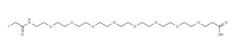 1698019-88-3，Iodoacetamido-PEG8-acid碘乙酰氨基-PEG8-羧酸