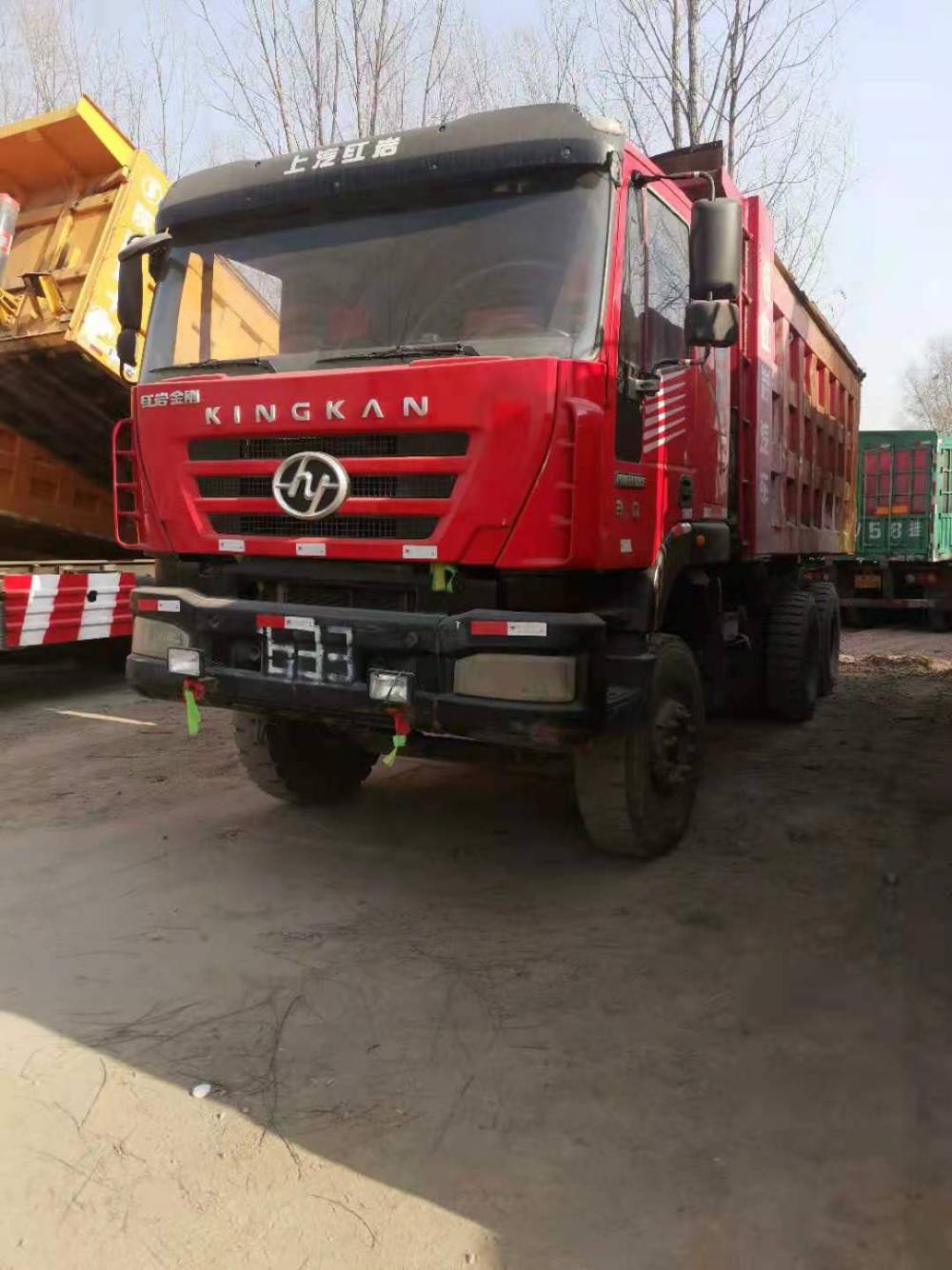 金刚二手后八轮自卸车无手续自卸车