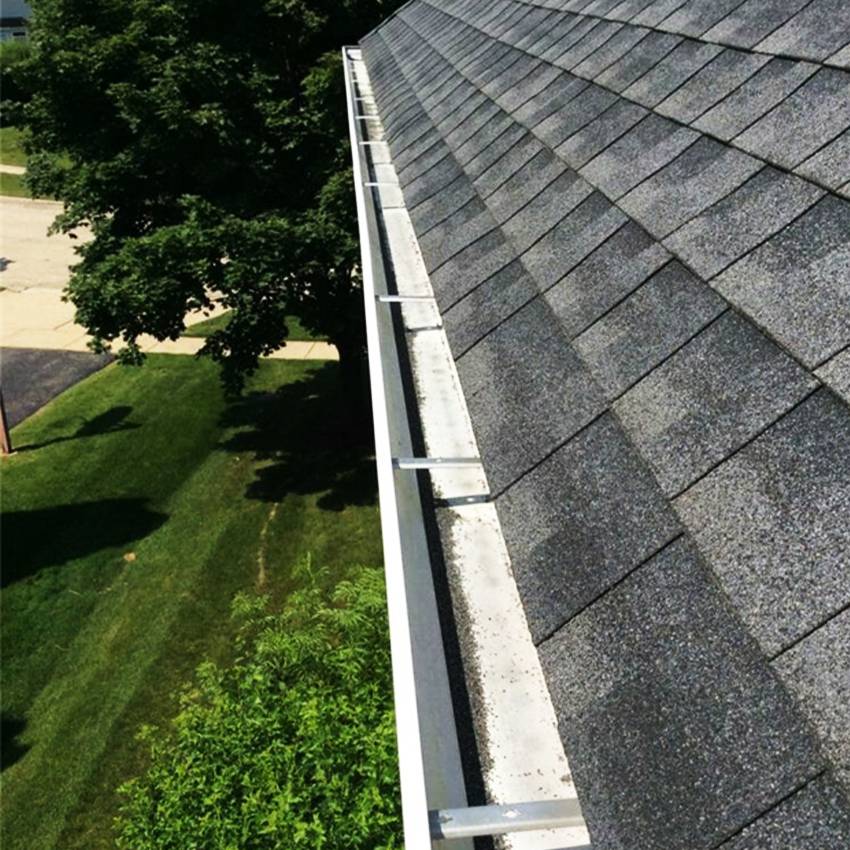 重庆巴南区彩铝阴沟瓦金属方形雨水管pvc落水天沟好品牌