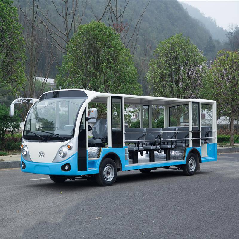 燃油观光车 景区摆渡车 游客接待车辆