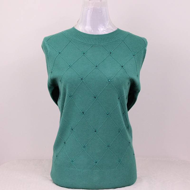 水貂绒毛衣女式针织衫流行热卖网红服装批发秋冬圆领男士针织衫