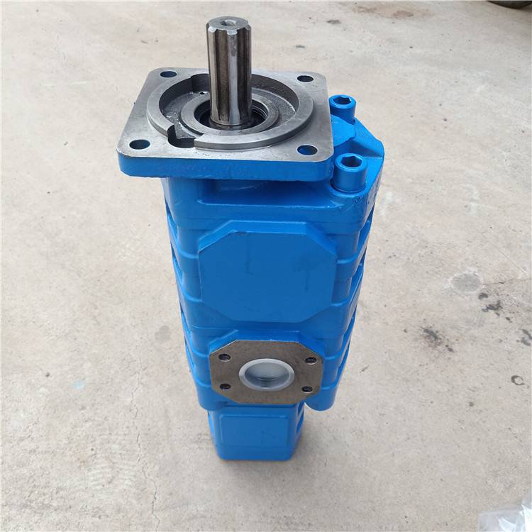 非开挖铺管钻机三联齿轮油泵cbgj高压三联泵