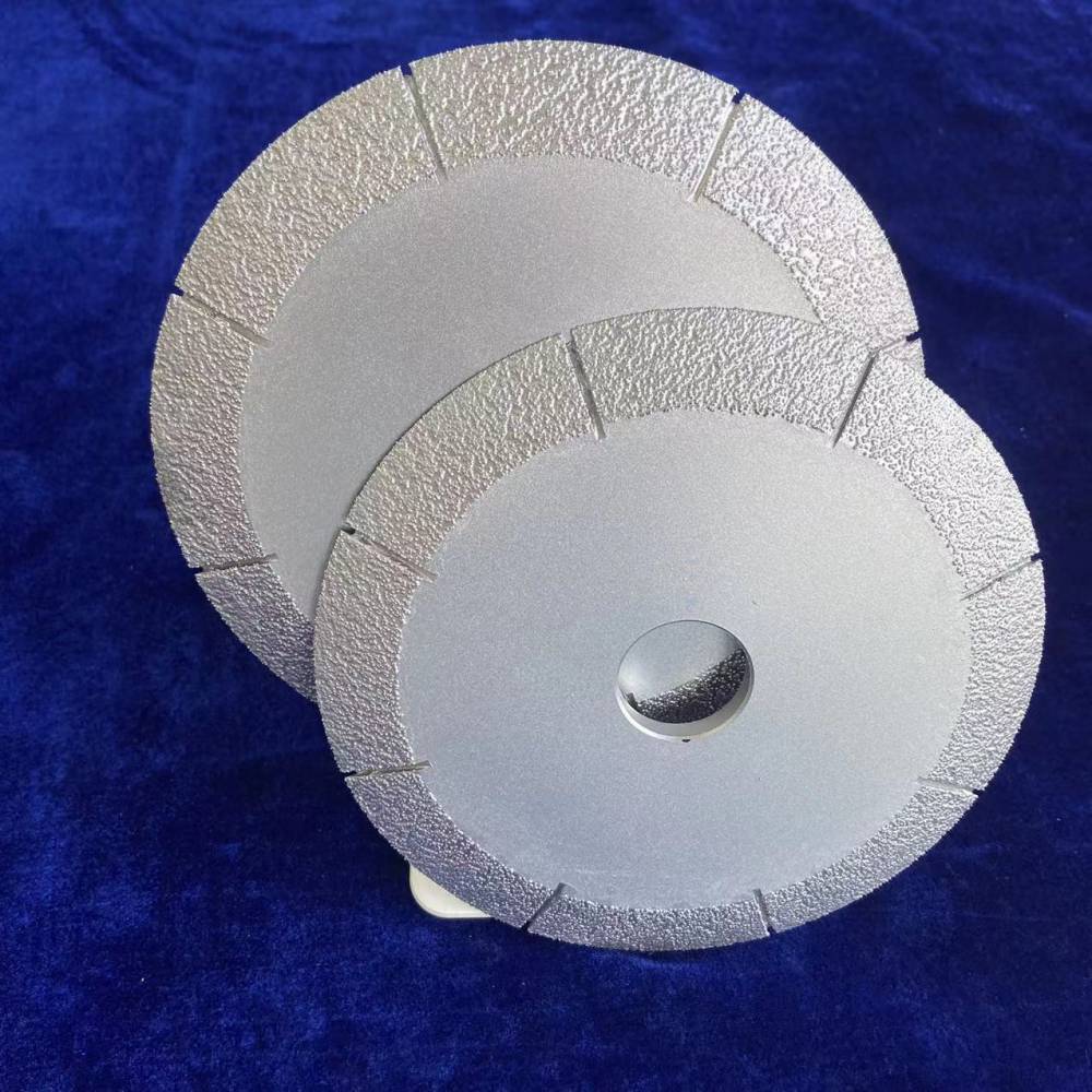 钎焊金刚石组合砂轮v型磨边修型轮打磨岩板大理石转用