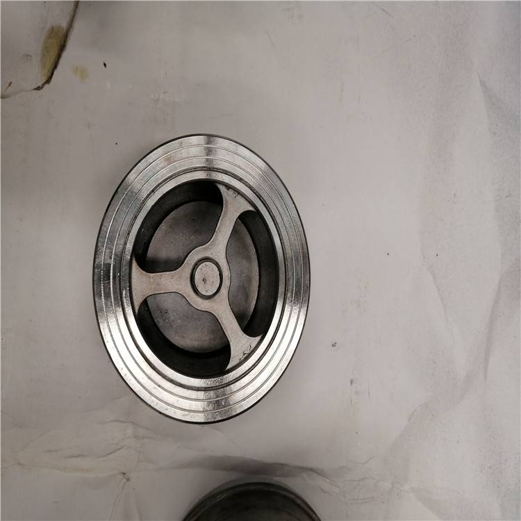 【h71h 止逆阀 h71x-16c dn200 矿用水泵出口对夹式止回阀 h71h-16c】