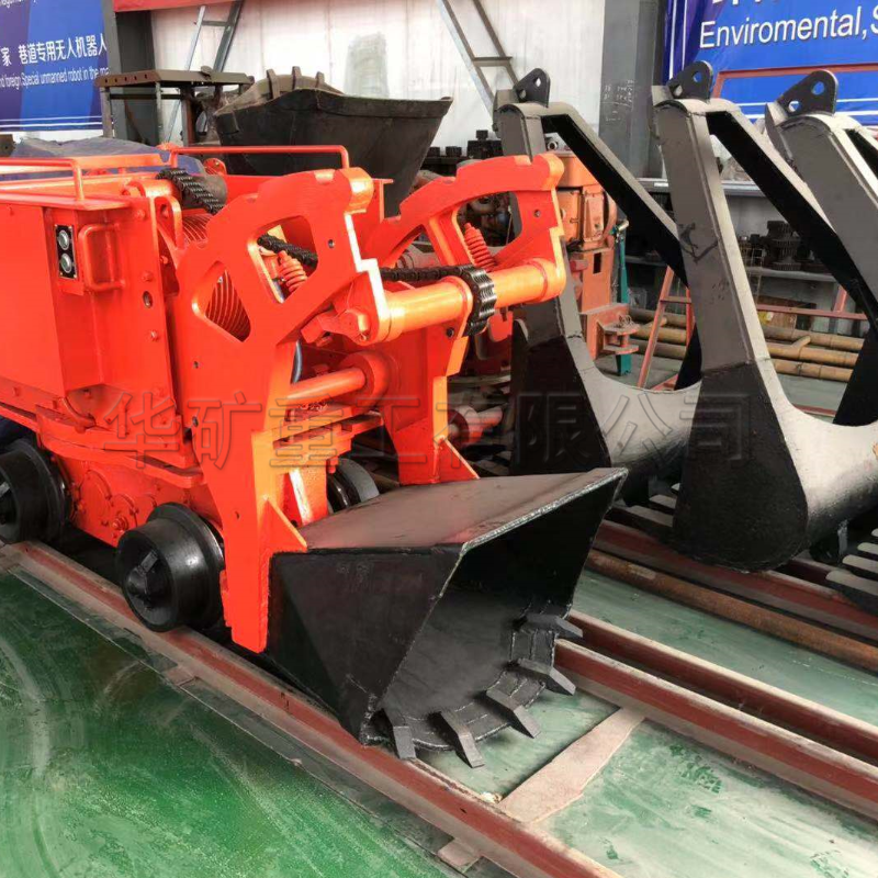 蟹爪式电动装岩机前装后卸电动装岩机轨轮式zy20蟹爪式电动装岩机