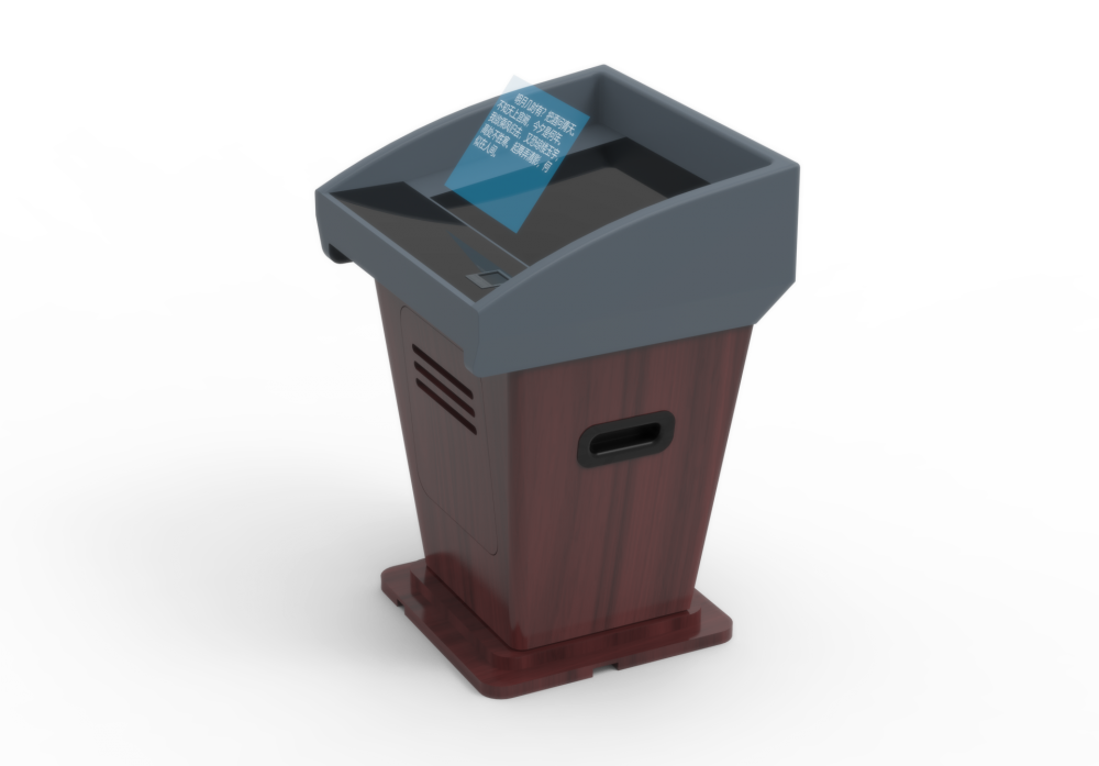 触控屏空中悬浮成像提词器