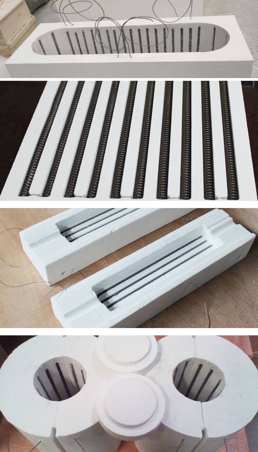 硅酸铝氧化铝陶瓷纤维保温套炉膛坩埚隔热套异形件定制