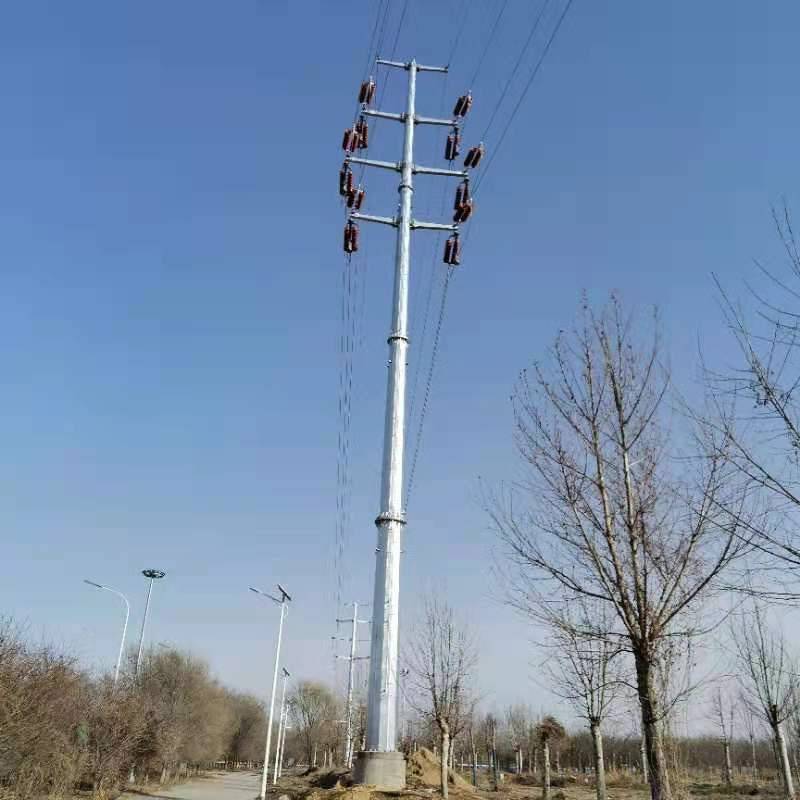 电力钢管杆型号15米钢管杆重量电杆