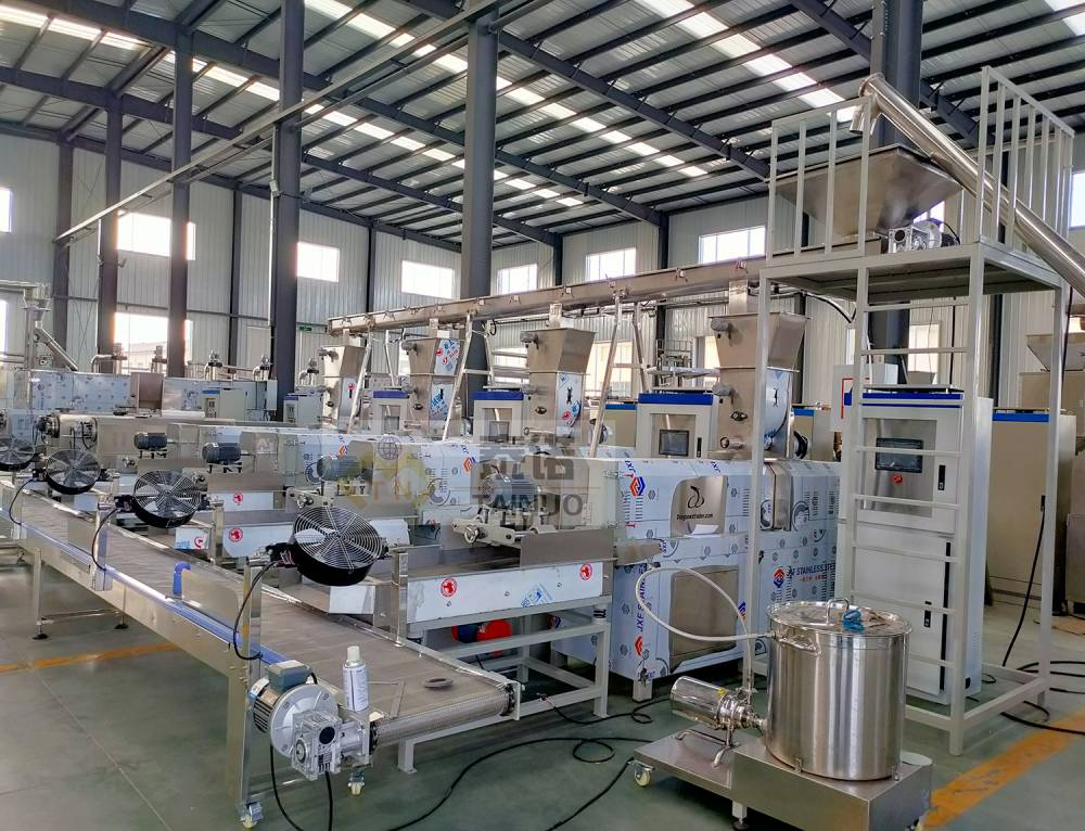 出口印尼人造米设备泰诺上诚四套强化人造大米生产线