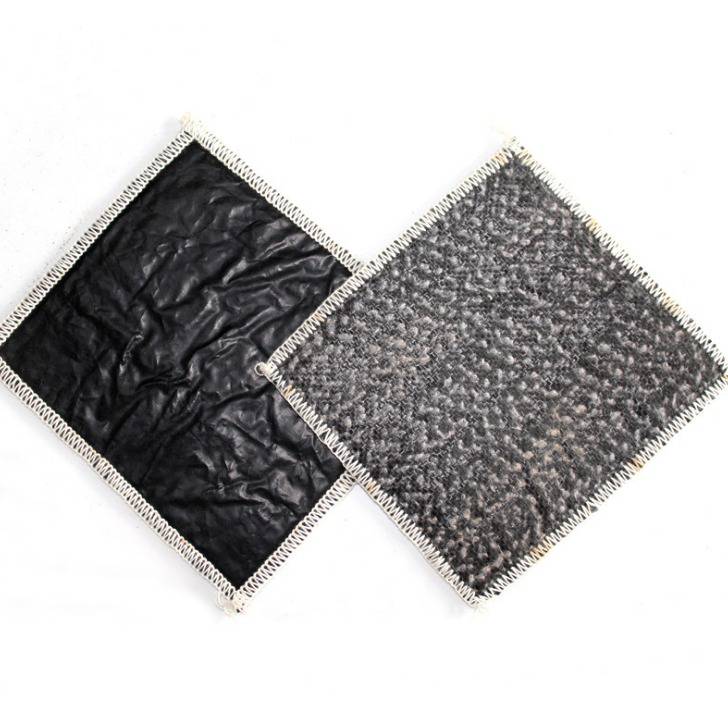 人工湖垃圾填埋场gcl膨润土防水毯香河复合防水毯覆膜防水毯