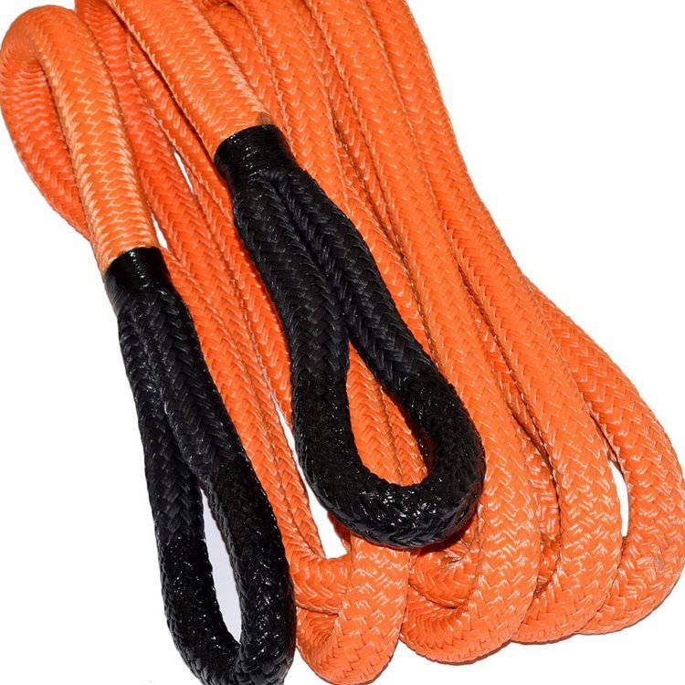 拖车带卡车suv牵引绳救援绳双编尼龙越野拖车绳大货车拉车绳