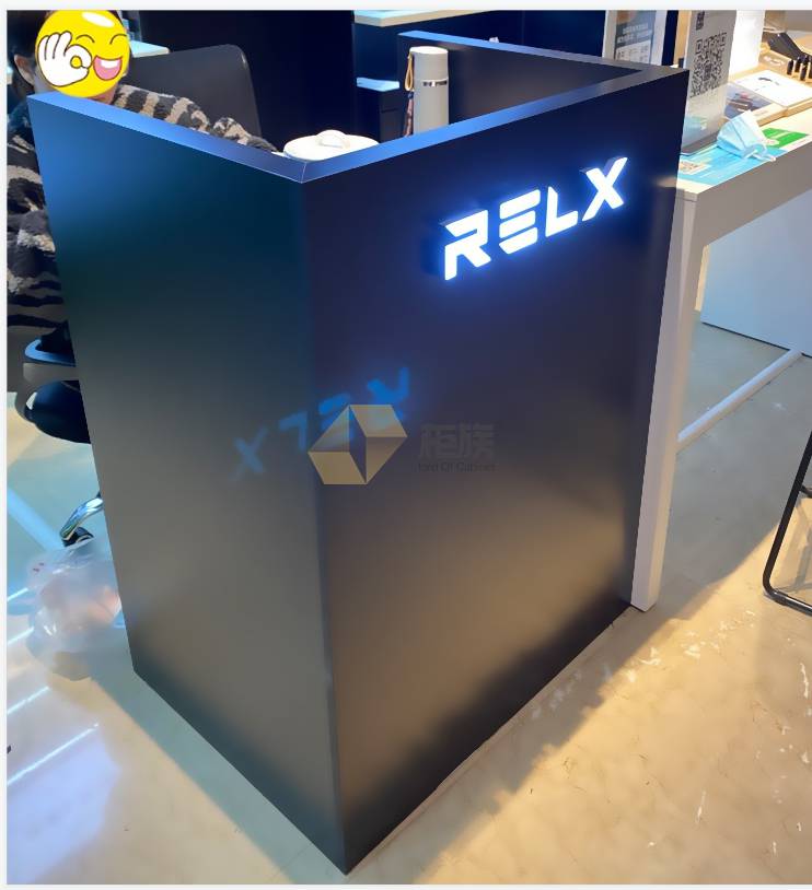 铂德电子烟专卖店收银台款式整店展台供应