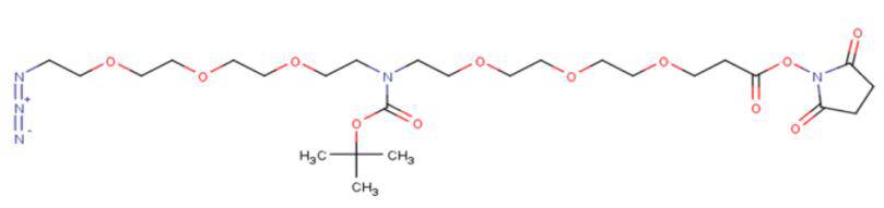 2112731-51-6，N-(Azido-PEG3)-N-Boc-PEG3-NHS ester