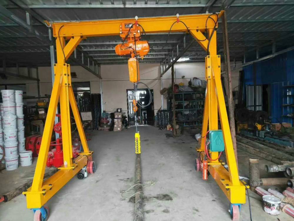 电动无轨移动龙门吊龙门架电动龙门起重机万向移动龙门