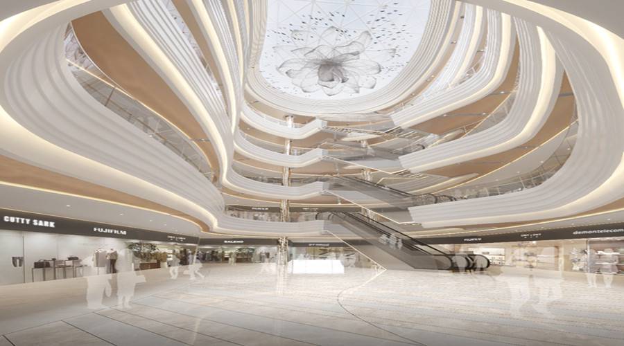 感恩西安蒲城商场对饰纪上品grg吊顶的大力信任