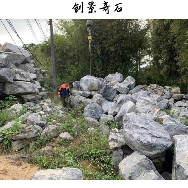 引人入胜太湖石园林-三亚太湖石建造家庭小院-1-3米太湖石供应