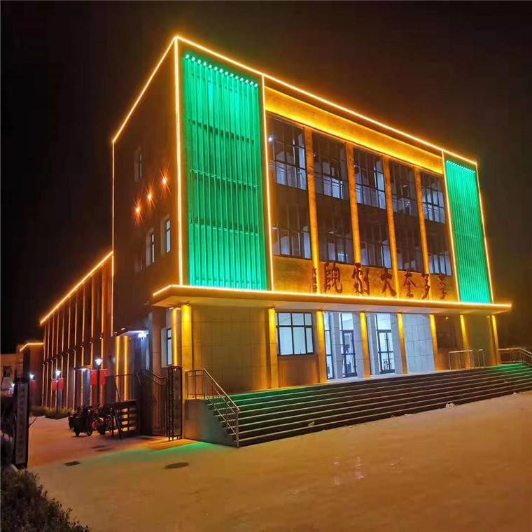英光led酒店外墙楼体亮化轮廓灯七彩线条灯欢迎咨询
