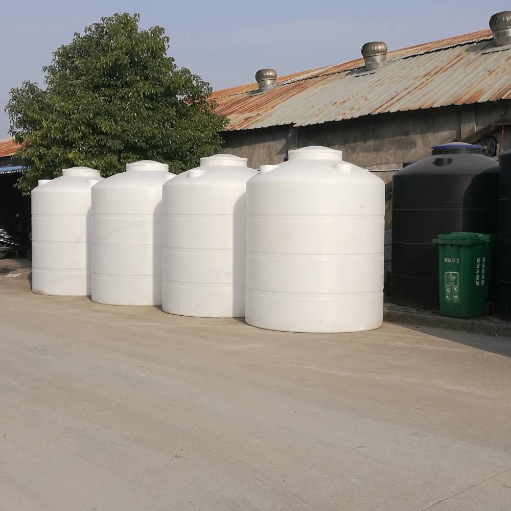 浙江台州5000l牛筋料水塔圆柱形大水桶批发价格