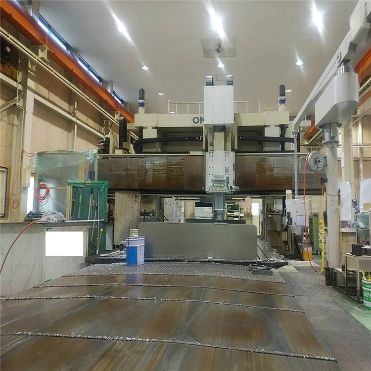 二手龙门加工中心日本大隈okuma龙门五面体加工中心mcrbii工厂在位