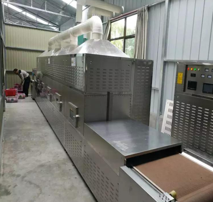 中药粉微波杀菌设备流水线式微波中药粉灭菌设备