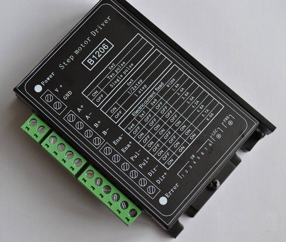 todo拓佳德科技***供应step motor driver步进电机驱动器b1206系列