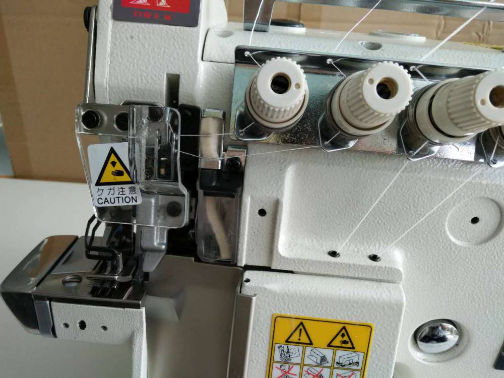 批发奥玲rnex46袖口小嘴锁边机劳保手套内裤缝纫机