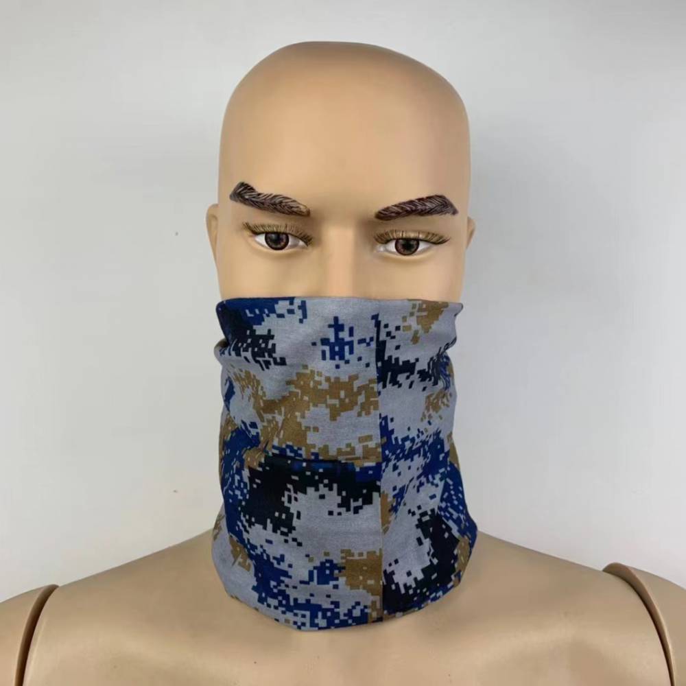 防沙脖套战术防晒面罩迷彩面罩面巾冰丝脖套围脖