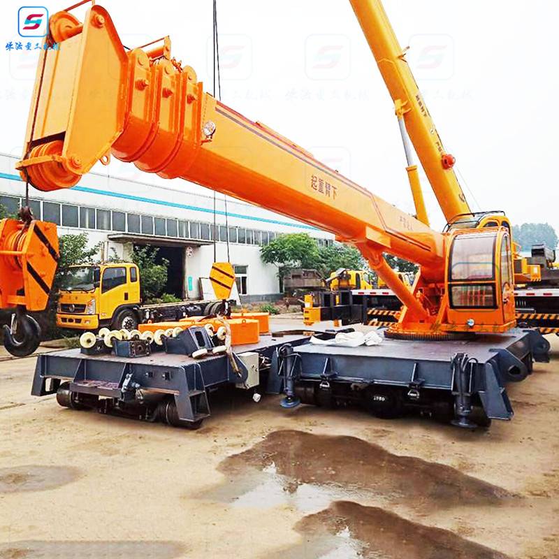 轨道平板吊无轨电动桥面起重机桥面轨道吊车支持定制