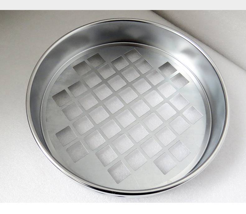 沥青集料方孔筛007553mmΦ30cm20cm不锈钢筛网检验分样筛圆形