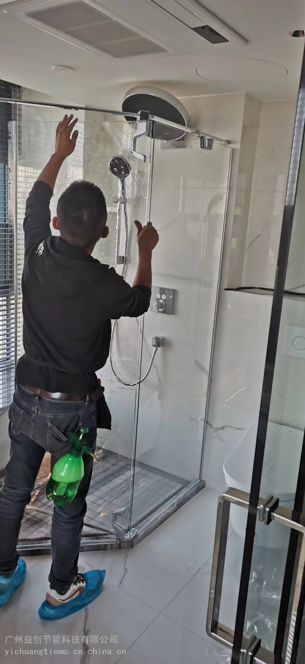 淋浴房玻璃贴防爆膜【益创防爆膜】安全防爆膜- 供应商网