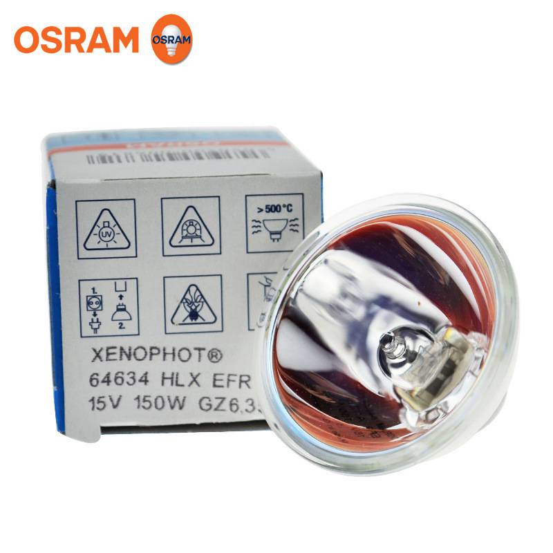 OSRAM欧司朗64634HLX 15V150W 电子胃镜肠镜冷光源卤钨灯泡