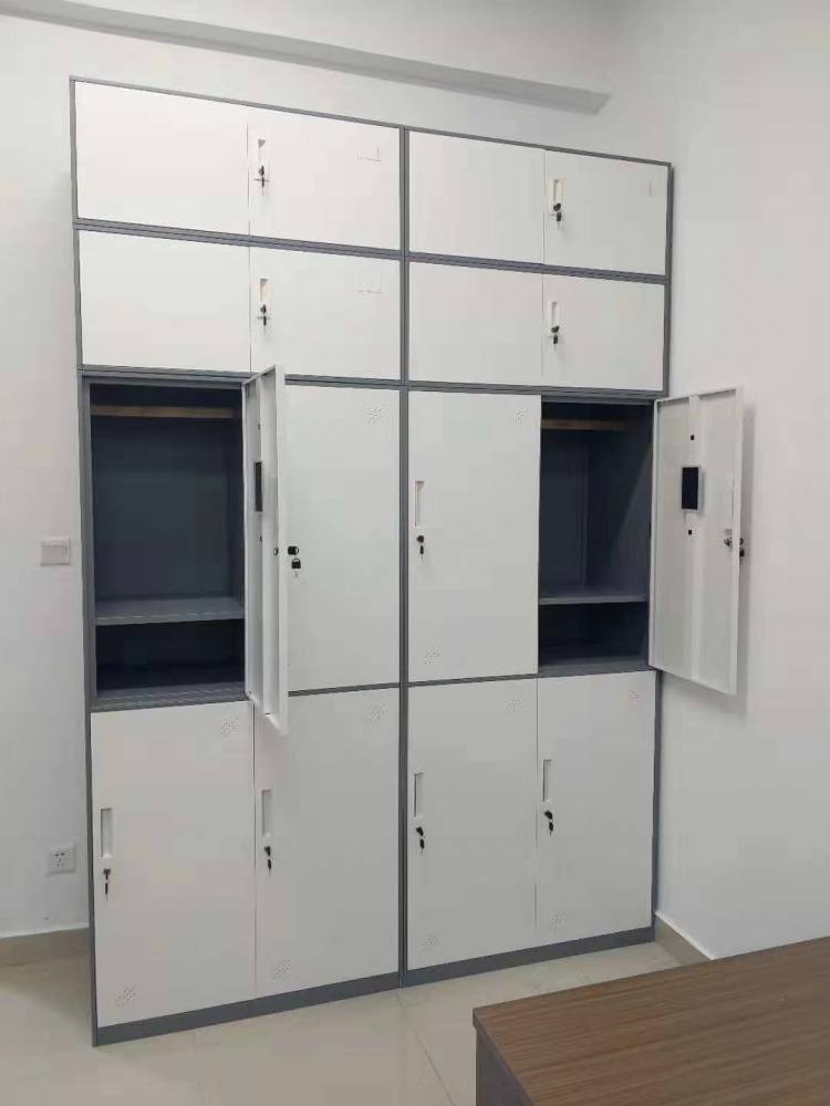 铁皮更衣柜简约学生宿舍储物柜重庆铁皮更衣柜