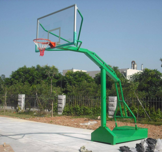 供应广西南宁广场健身器材名称大,地埋篮球架,羽毛球网架