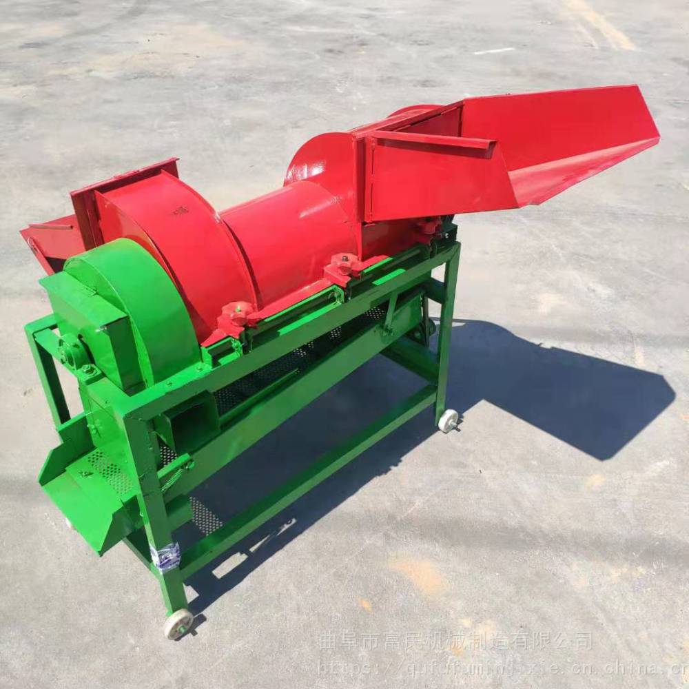 高效谷子脱粒机批发电动谷子脱粒机稻谷脱谷机