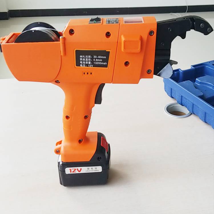 欧拓机械钢筋捆扎机充电式电动扎丝机手持绑钢筋机捆绑机