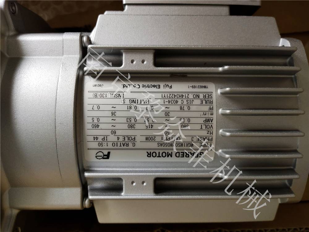 fuji富士电机 MGX1MB01W060AS-SS 无刷直流电机 型号说明