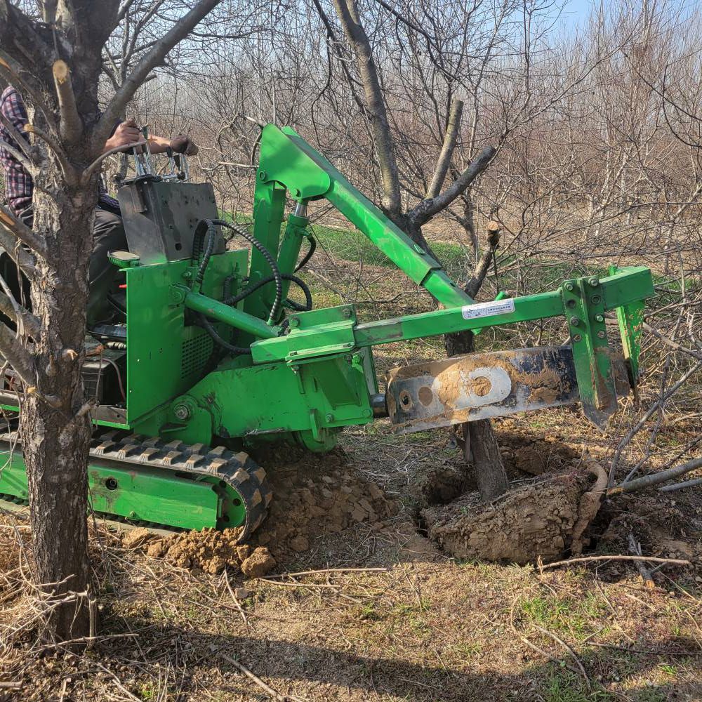 园林绿化断根挖树机圆弧式移栽机60到100土球