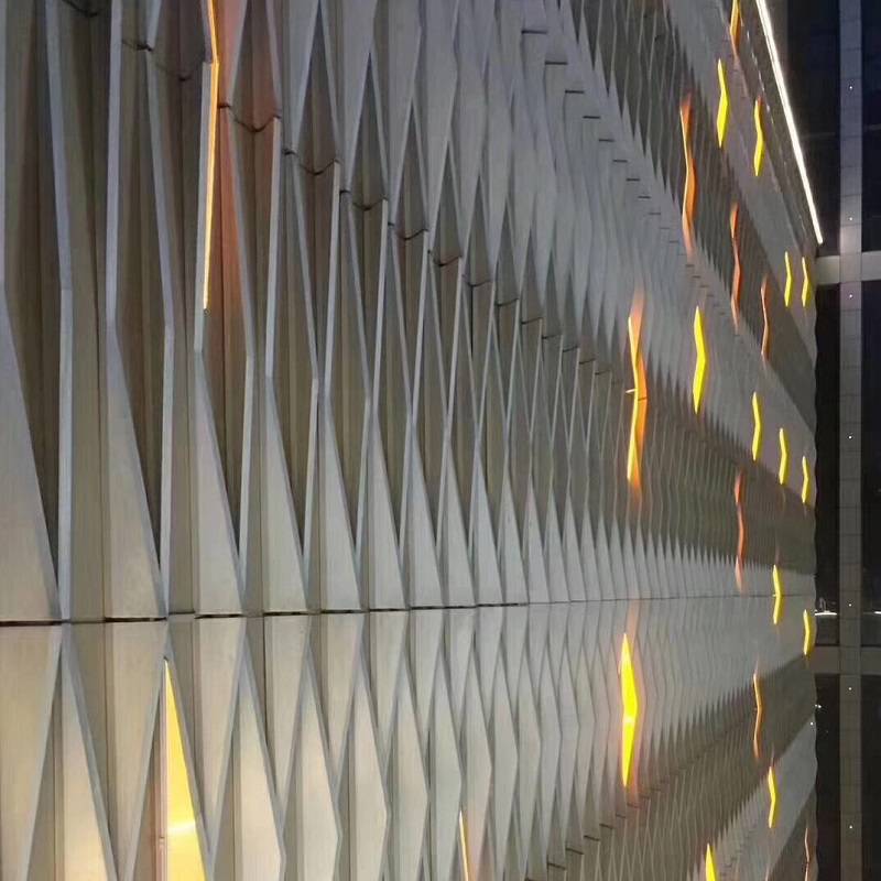 室内幕墙铝单板背景墙彩绘铝单板雕花铝板厂家