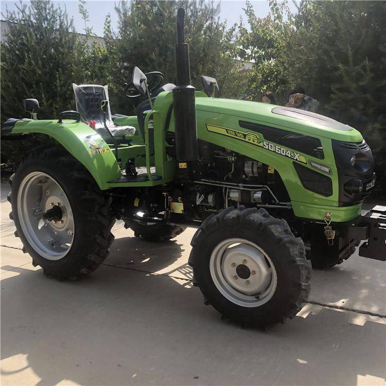 804四驱50马力东方红四轮拖拉机耕地机 水田旋耕用打田机