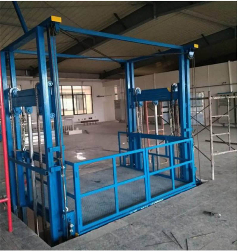 辽宁本溪航天牌20吨导轨式液压货梯提升式液压升降平台送货上门