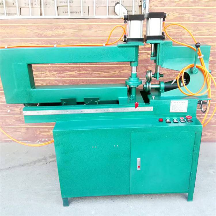 交通标示牌切圆翻边机电动圆牌切圆压边机不锈钢圆盘封头压边机