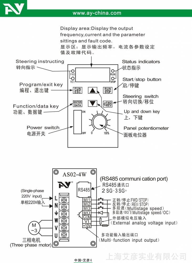 供应小型变频器松下vf0lg微型变频器as02sts200调速器