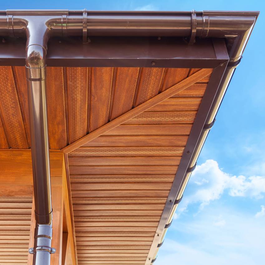 安徽明光金属天沟彩铝檐沟滴水槽pvc排水沟