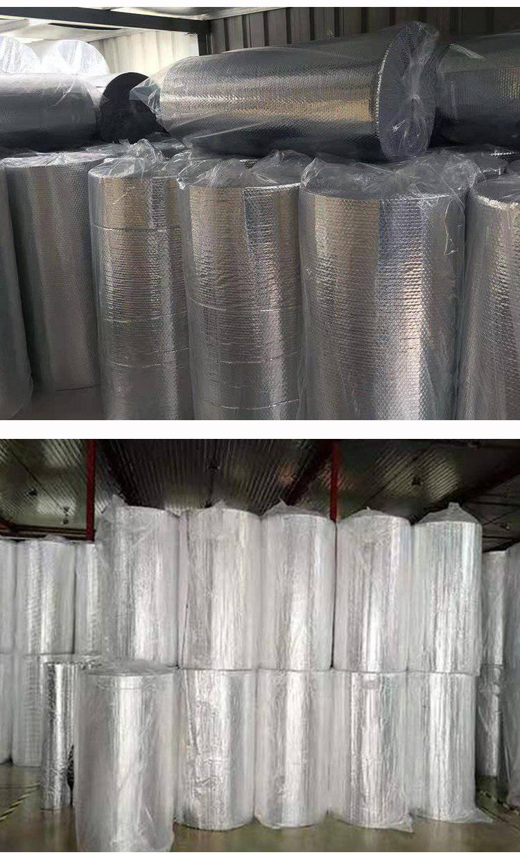 铝箔隔热膜楼顶防晒反射膜可降温715度镀铝膜管道辅材