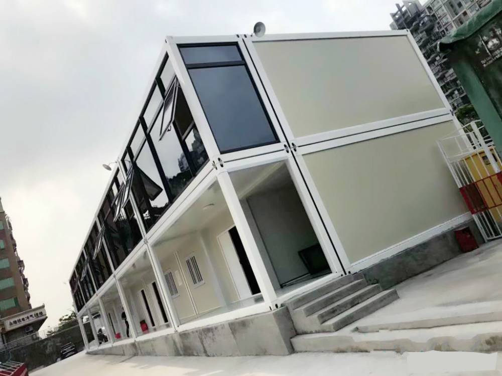 快拼箱活动板房可折叠集装箱活动房适合出口集装箱厂价