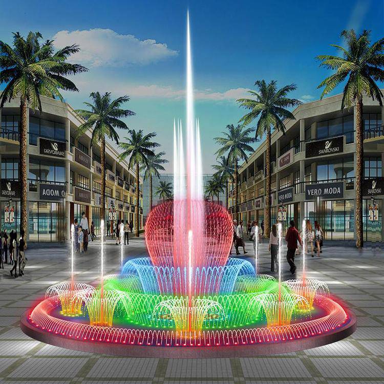 永济市 园林喷泉 广场波光喷泉 清秀园林 厂家直供