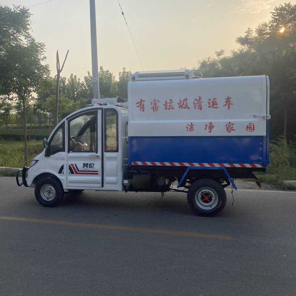 学校小型垃圾车图片大全