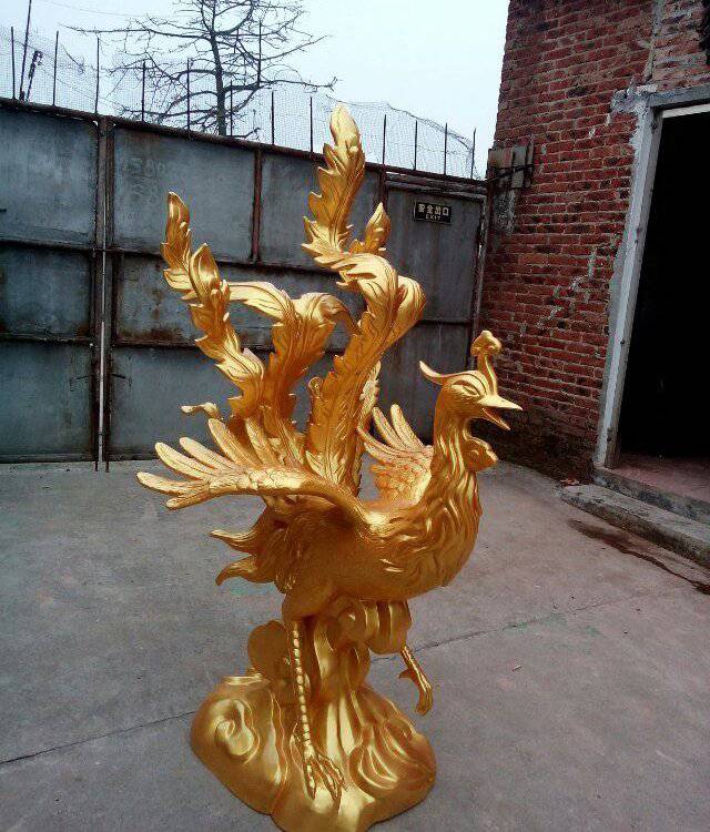 不锈钢凤凰雕塑的介绍