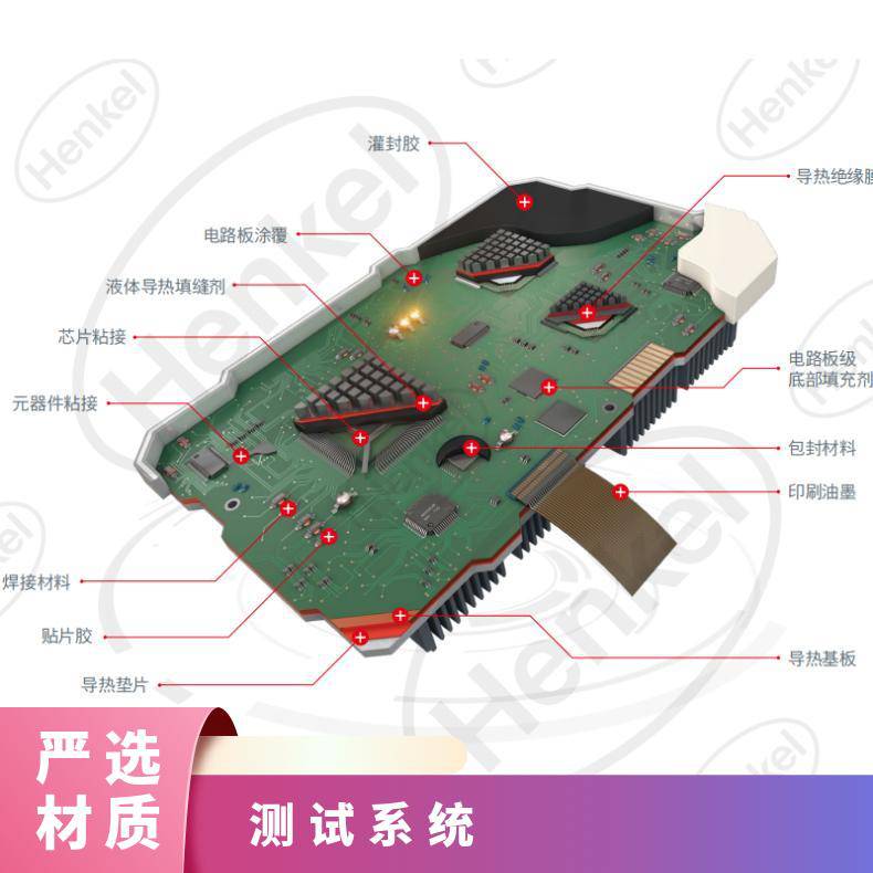 汉高TCP 4000 SERIES导热材料非电绝缘 膏状可针头点胶
