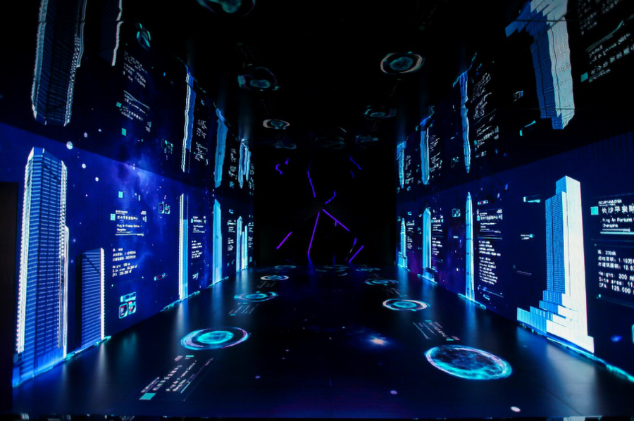 现代化国企文化展馆多媒体互动展厅互动展馆方案